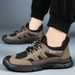 Men's New Outdoor Hiking Sports Mesh Breathable Casual Soft Sole Comfortable Dad Shoes_vogvips.com