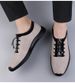 Casual Thin Leather Soft Sole Lace-up Men's Casual Shoes Work Men's Shoes_vogvips.com