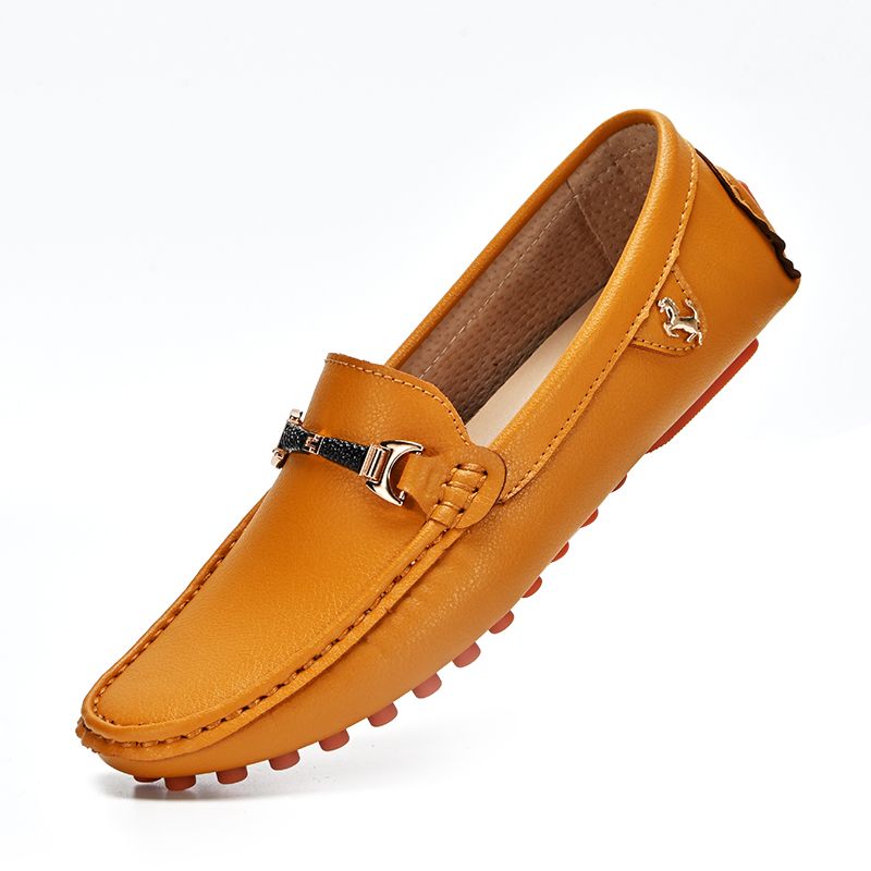 YRZL Size 48 Loafers Men Fashion Driving Black Loafers Male Slip On Shoes Comfy Casual Moccasins Men Loafers_vogvips.com