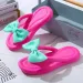 Cute Fashion Summer Women's Slipper Sweet Bow Tie Sandal Girl Indoor Soft Flip Flops Female Outdoor EVA Non-Slip_vogvips.com