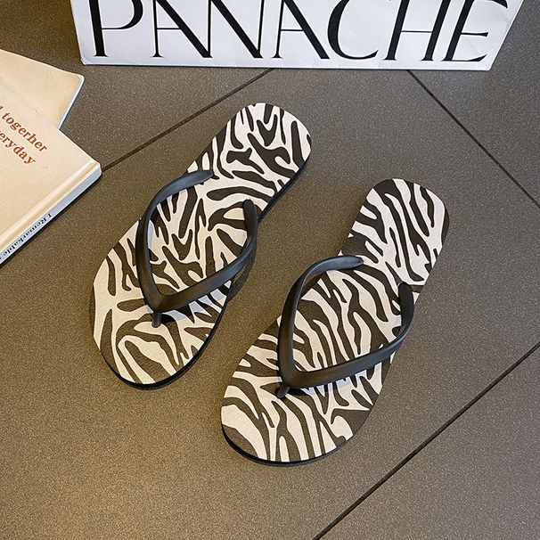 Women's Summer New Flip-Flops, Trendy Couple's Non-Slip Beach Sandals, Fashionable Toe-Post, Versatile Outdoor Wear_vogvips.com