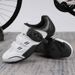 New Style Cycling Shoes With Locks, Buckle Lock Shoes, Men's And Women's Road Bicycle Power Shoes, Hard Soled Mountain Bike Rubber Soles_vogvips.com