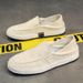 2024 New Men Casual Shoes New Sports Casual Slip On Flat Board Shoe Student Low Top Breathable Canvas Shoes Chaussure Hombre_vogvips.com