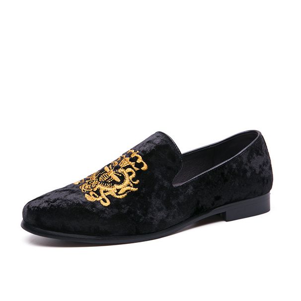 2020 Autumn Winter New Fashion Trendy Casual Men's Driving Shoes Slip-On Lazy Loafers For Men_vogvips.com