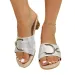 Sandals Women Summer Wedges Slippers Slides Flexible Casual Party Breathable Arch Support Waterproof Beach Footwear_vogvips.com