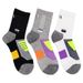 Shoe Accessories Basketball Socks Men's Long Tube Towel Bottom Professional Elite Mid Tube Socks Striped Color Matching Sweat Absorbent Sports Socks_vogvips.com
