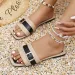 Designer Shoe European And American Plus Size 2026 New Style Fashion Casual Flat Buckle Beach Sandals For Women_vogvips.com