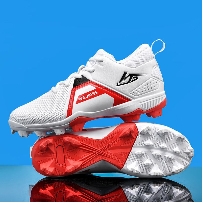 26ss Correct Logo 1 Men's Outdoor Non-Slip Wear-Resistant Football With Fixed Studs Professional Training Anti-Slip Baseball Shoes_vogvips.com