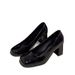 Korean-style Black Leather Shoes, 2025 Summer New Model, Petite-friendly, Leg-lengthening, French Retro High-heeled Mary_vogvips.com