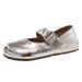 Inner Height Increase Square Head Ballet Single Shoes Retro Small Leather Shoes Literary Style One Word Buckle Mary Jane Shoes_vogvips.com