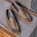 Euro Step 2025 Summer New Fisherman Casual Breathable Single Shallow Mouth Flat Men Slip-On Men's Shoes Loafers_vogvips.com