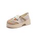 Women’s Shoes Embroidered Women's Single Shoes Embroidered With Hanfu High Heels Old Beijing Cloth Shoes Cotton And Linen Splicing Cloth Shoes_vogvips.com