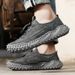 Summer Plus-Size Handmade Stitched Slip-On Casual Shoes For Men, Breathable, Versatile, Never Peeling Mesh Shoes_vogvips.com