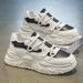 Men's 2025 Autumn New Breathable White Men's Sports Trend Versatile Thick Sole Casual Dad Trendy Shoes_vogvips.com