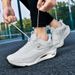 Men's Casual Shoes Mountaineering Outdoor Comfortable Running Shoes Rotating Button Daily Walking Lightweight Breathable Hiking Vacation Sports Shoes_vogvips.com