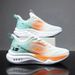 Plus Size Men's Fashion Sports Trendy Versatile Comfortable Casual Flyknit Soft Sole Running Shoes Export_vogvips.com