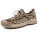 Men's Mesh Shoes Summer Breathable Hollow-Out Slip-On Sandals Lightweight Closed-Toe Outdoor Non-Slip Beach Shoes_vogvips.com