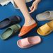 Women's Slippers 2024 Summer Home Bathroom Non-Slip Comfortable Soft Sole Lightweight Odor-Resistant EVA Couple Men's Slippers_vogvips.com