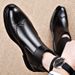 European Warm Series Brogue Carved Autumn Winter High Top Fleece Business Formal Shoes British Style Leather Men's Boots_vogvips.com