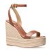 Women's Straw And Cowhide Wedge Sandals Round Toe Thick Sole Buckle Closure New Style Shoes_vogvips.com