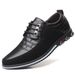 Fashion New Casual Korean Style Trendy Men's Leather For Middle-aged Large Size Shoes Men 3286_vogvips.com