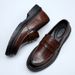 Euro Step Spring New British Style Genuine Casual Versatile Business Leather Round Toe Trendy Thick Sole Height Increasing Men's_vogvips.com