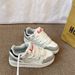 Women's Style Trendy Casual Retro White Sneakers Spring Harajuku Fashion Street Style Versatile Student Footwear_vogvips.com