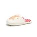 Halluci Christmas Series Gingerbread Man Indoor Cotton Non-Slip Rubber Sole Slippers For Women Cartoon Home Use_vogvips.com