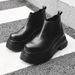 Lightweight Thick-soled Heightening Retro Tooling Boots Lazy Feet One Pedal Men's Boots Martin Boots_vogvips.com