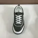 OKIMOZ Running Sneaker Designer Retro Color Block Leather Sneakers Black Olive Casual Athletic Shoes_vogvips.com