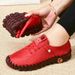 Sneakers For Women Leather Casual Vulcanized Female Shoe Soft Comfortable Flat Loafers Slip On Shoes Zapatillas De Mujer_vogvips.com