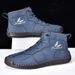 Men's And Women's Leather Shoes High-Top Handmade Martin Boots Retro Spring And Summer Casual Ankle Boots Size 36-48_vogvips.com