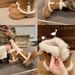 Altay ~ 2025 Winter New Thick-Soled Niche Fleece-Lined Warm Sheepskin Snow Boots For Women_vogvips.com