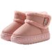 Snow Boots Outdoor Waterproof Closed Heel Slippers Women Winter Home New Couple Thick Sole Fleece Lined Warm Cotton_vogvips.com