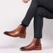 Men's dress leather shoes Leather boots High top boots_vogvips.com