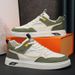 Men's Low-Top Casual Sports Fashion Basketball Sneakers Street Style Skateboarding Shoes For Teens_vogvips.com