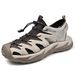 Men's Summer Breathable Closed-Toe Beach Shoes, Men's Outdoor Non-Slip Closed-Toe Sandals, Men's Trendy Versatile Large_vogvips.com