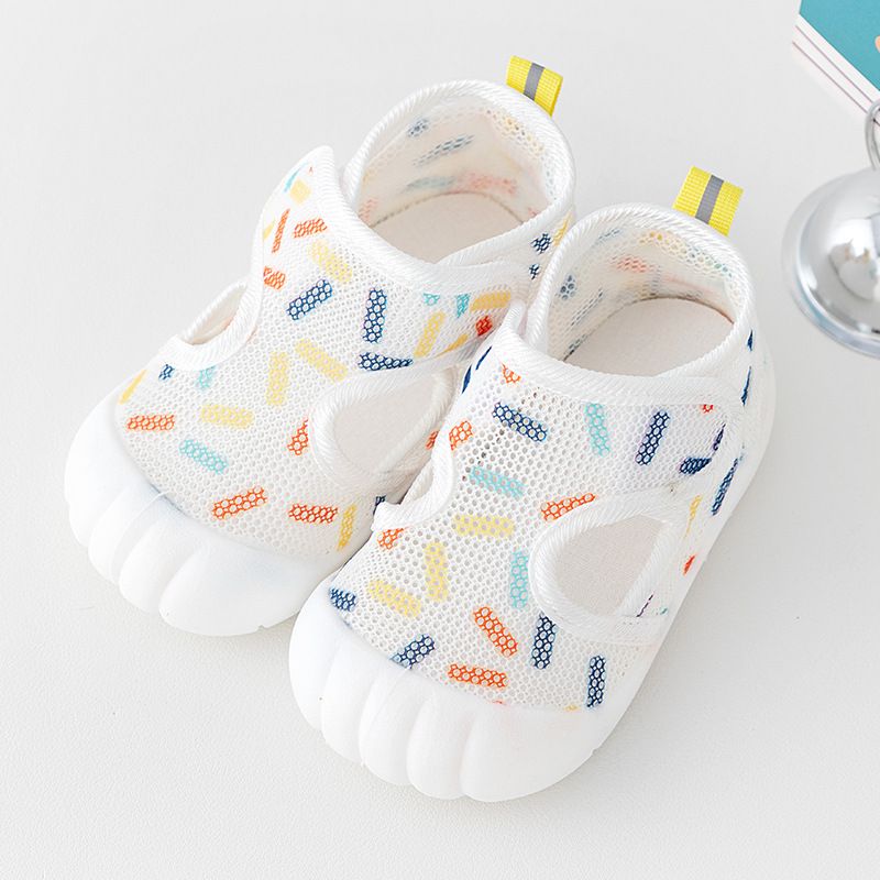Baby Sandals Girls, Summer Walking 0-1-2 Year Olds, Non-Slip Soft Sole Infant Mesh Shoes For Boys And Girls_vogvips.com