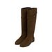2024 Niche High Over-the-Knee Long For Women Genuine Leather Versatile Belt Buckle Martin Riding Boots_vogvips.com