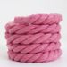 Shoelaces Source Pure Color Round Three Strand Cotton Rope 12mm Color Creative Ins Style White Shoes Suitable For Shoelaces_vogvips.com