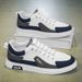 Spring And Autumn New Breathable Sports Versatile Board Casual Men's One Step Elastic White Shoes_vogvips.com