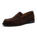Men's Suede Cowhide Leather Loafers Shoes, Easy To Put On Take Off, Comfortable And Eleant For Business Office &_vogvips.com