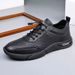 2025 New Summer Breathable Mesh Fashion Lightweight Sneakers Men's Non-Slip Leather Versatile Hollow Casual Shoes_vogvips.com