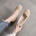 2025 Slope Spring And Autumn New Style Shallow Mouth High Heel Pointed Grass Weaving Single Women's Linen Shoes_vogvips.com