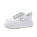 Internet Celebrity Xiaobai Versatile New Soft Lightweight Board Women's Autumn Thick Soled Height Increasing Shoes_vogvips.com