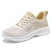 Women's Summer New Casual Soft Sneakers Breathable Single Mesh Thick Soled Running Shoes_vogvips.com