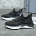 Casual Breathable Mesh Sports New Soft Bottom Anti-slip Shock Absorption Mens Lightweight Running Shoes Fashion Hundred_vogvips.com