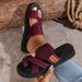 Women’s Shoes Summer New Large Size Women's Flat Toe SandalsStyle Comfortable Breathable Beach Sandals_vogvips.com