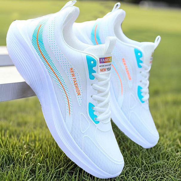 Men's Ice Silk Breathable Sports Casual Summer Soft Sole Lightweight Running Versatile Trendy Mesh Shoes_vogvips.com