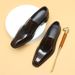 【 VIP Specialty 】 Men's Leather Styles, Real Cowhide Shiny Surface, One Foot Business Men's Shoes, Formal And Loafers_vogvips.com